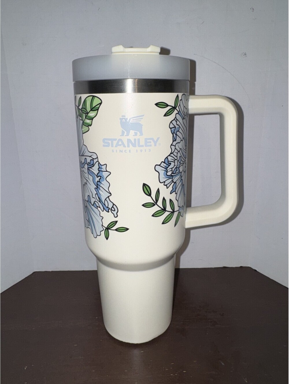 Stanley Adventure Quencher Travel Tumbler 40oz RARE Cream Floral